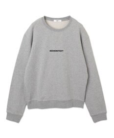 WEGO 【ユニセックス着用ITEM】THEBOYエルボーパッチクルーネックPO