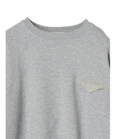 AMERICAN HOLIC ポケット付きバックドレープ裏毛プルオーバー