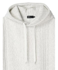 CRAFT STANDARD BOUTIQUE ケーブル柄カットパーカー2