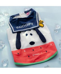 PET PARADISE スヌーピー 脇開き ポケットクール タンクトップ 中型犬 大型犬