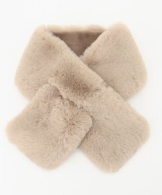 自由区 リバーシブルフェイクファーティペット