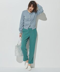 UNFILO 【ストレッチ/洗える】出会えるパンツ テーパード