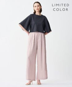 uncrave 【新色追加！】フィブリルシャンブレー ワイドパンツ