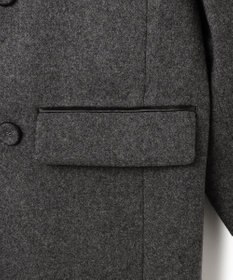 uncrave ライトメルトン ロングチェスターコート