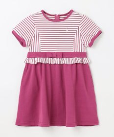 組曲 KIDS 【110-140㎝】マリンボーダー ワンピース