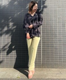 UNFILO 【ストレッチ/洗える】出会えるパンツ テーパード