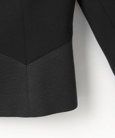 自由区 FORMAL 【ストレッチ/前開きワンピース】平二重 ジャケット+ワンピース