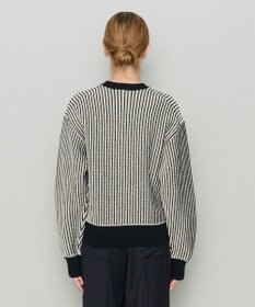 JOSEPH 【洗える】バイオテープコットン　ラウンドネックニット