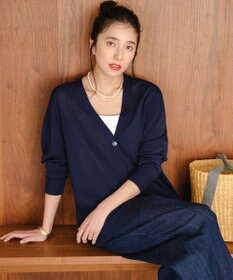 UNFILO 【WEB限定カラー】イージーカーディガン ネイビー