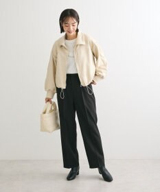 Green Parks スウェード調トラックジャケット