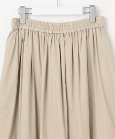 J.PRESS LADIES 【洗える】シャンブレーツイル ティアード スカート