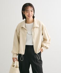 Green Parks スウェード調トラックジャケット