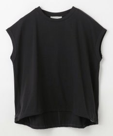 ANY L 【洗濯機可/UVケア】シルケットスムースドロストＴシャツ