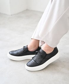 Pointer 日本製 本革タッセルスニーカー