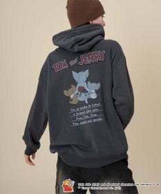 WEGO 【ユニセックス着用ITEM/25年秋冬新作】TOMandJERRYグラフィックプルオーバー