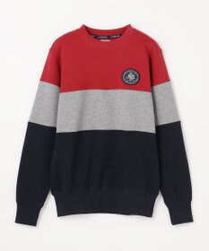 J.PRESS KIDS 【140-170cm】COMBI トリコロール トレーナー