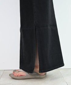 woadblue ＜坪田あさみさんコラボ＞LINE ラインスカート ブラック