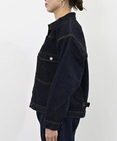 LENO BRENDA BIG TRUCKER JACKET《UNISEX》オーバーサイズデニムブルゾン