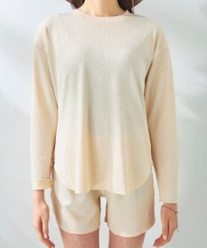 OP／FILA 【Ocean Pacific】シワ加工ラッシュガード付き タンキニデザイン水着4点セット