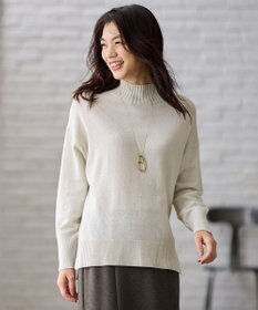 ANY 【手洗い可】イタリーヤーンウールカシミヤミックスプルオーバー