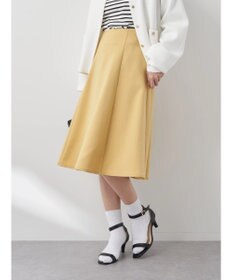 earth music&ecology すきな丈フレアスカート