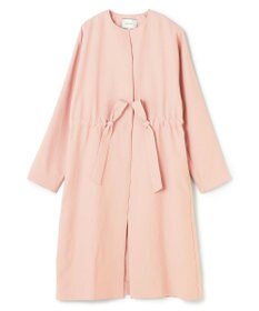 BEIGE， PORDIC / ドロスト付きロングスプリングコート