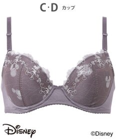 Wing ブラジャー 【ディズニー】 自然なまるみシルエット ソフトなつけごこち 【ナチュラルアップブラ】 ミッキーマウス KB2063 ウイング／ワコール