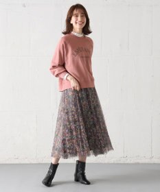 ANY 【洗濯機可】裏毛ロゴスウェット