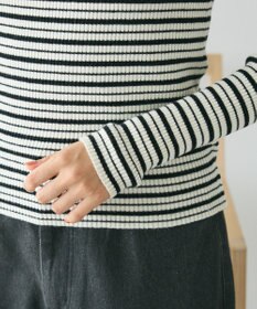 CRAFT STANDARD BOUTIQUE 洗える/とてもちリブタートルネックニットプルオーバー/24AW