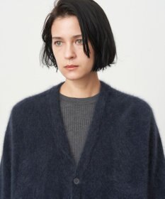 ATON ROYAL FUR CASHMERE | オーバーサイズカーディガン