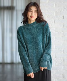 ANY モールニットプルオーバー