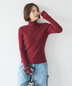 CRAFT STANDARD BOUTIQUE 洗える/とてもちリブタートルネックニットプルオーバー/24AW