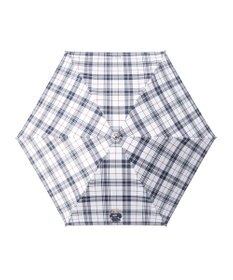 MOONBAT 【軽量】POLO RALPH LAUREN 晴雨兼用日傘 折りたたみ傘 チェック／遮光 遮熱 UV 簡単開閉