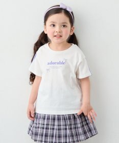 ANY KIDS 【一部店舗/WEB限定】【綿100%】プリント 半袖Tシャツ