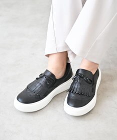 Pointer 日本製 本革タッセルスニーカー