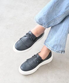 Pointer 日本製 本革タッセルスニーカー