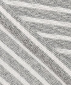 J.PRESS MEN ワッフルボーダー ロングTシャツ