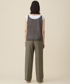 自由区 ペーパーコットンメッシュ ベスト