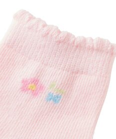 MIKI HOUSE HOT BISCUITS 【7-8cm】 ワンポイント ベビーソックス