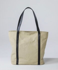 YUSHI EVER - TOTE BAG ナイロン 本革 トートバッグ