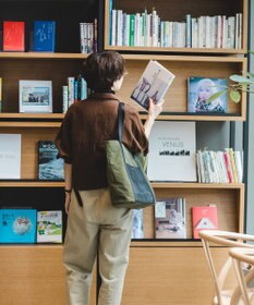 YUSHI EVER - TOTE BAG ナイロン 本革 トートバッグ