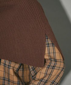 Green Parks フードマフラー＋ケープニット