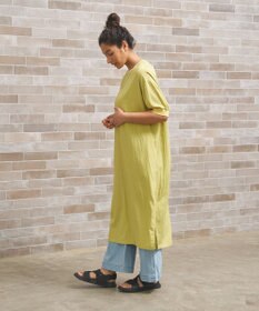 J.PRESS YORK STREET 【WOMEN】ワッシャーニットコンビ ワンピース