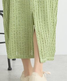 earth music&ecology ベルティカルフリルナロースカート