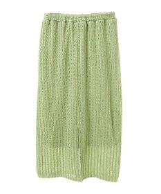earth music&ecology ベルティカルフリルナロースカート