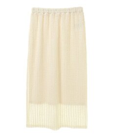 earth music&ecology ベルティカルフリルナロースカート