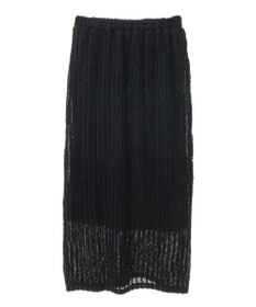 earth music&ecology ベルティカルフリルナロースカート