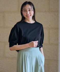 ANY L パフスリーブカットソー