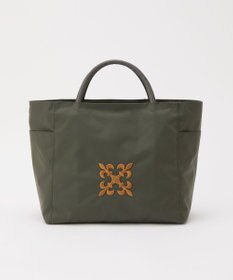 russet 【モノグラム刺繍】コーデュラナイロントートバッグ（CE-1776）