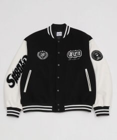 WEGO 【ユニセックス着用ITEM】メルトンワッペンスタジャン